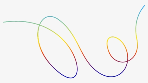 Rainbow Line Png - Colorfulness, Transparent Png, Free Download