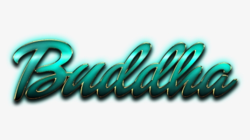 Buddha Name Logo Png - Graphic Design, Transparent Png, Free Download