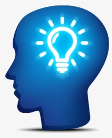 Glowing-idea - Light Bulb Thinking Icon, HD Png Download, Free Download
