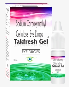 Takfresh Gel - Takfresh Gel Eye Drops, HD Png Download, Free Download