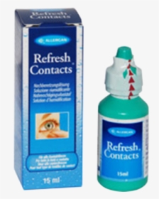 Refresh Contacts Eye Drops 15ml - Eye Drop, HD Png Download, Free Download