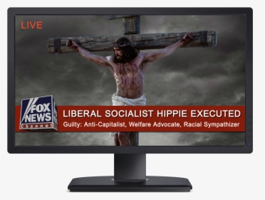 How Would Fox News View The Life Of Jesus - Jesus Dying On The Cross, HD Png Download, Free Download