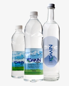 Komin-bottles - Komin Natural Mineral Water, HD Png Download, Free Download