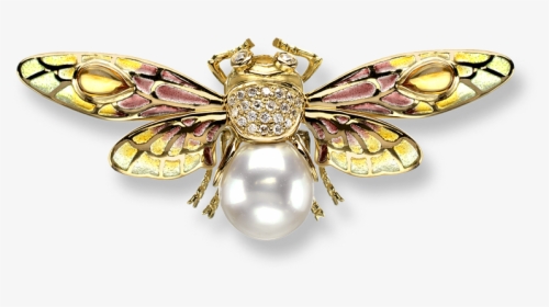 Nicole Barr Designs 18 Karat Gold Bee Necklace-gold - Gold, HD Png Download, Free Download