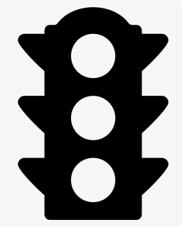 Traffic Light - Traffic Light Silhouette Png, Transparent Png, Free Download