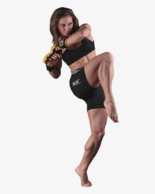Lady Kick Boxing Png, Transparent Png, Free Download