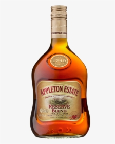 Appleton Estate Reserve Blend Dark Rum, Transparent - Blended Whiskey, HD Png Download, Free Download