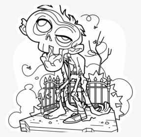Ink Halloween Character Monster Design Horror Illustration - Illustration, HD Png Download, Free Download