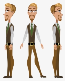 Character Animator Business Guy, HD Png Download, Free Download