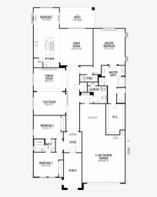 Mattamy Homes In Phoenix, Glendale, Vista Diamante - Floor Plan, HD Png Download, Free Download