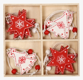 Christmas Wooden Hanging Ornament Xmas Tree Pendants - Christmas Ornament, HD Png Download, Free Download