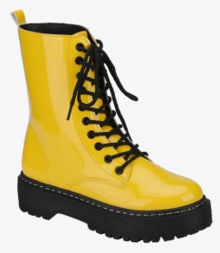 Yellow Lace Up Boots, HD Png Download, Free Download