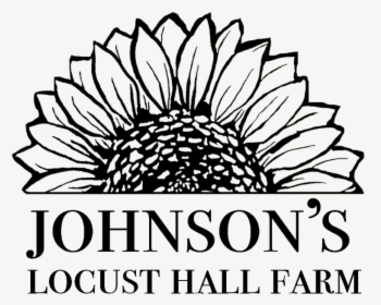Johnson"s Locust Hall Sunflower Logo - Johnson's Locust Hall Farm Logo, HD Png Download, Free Download