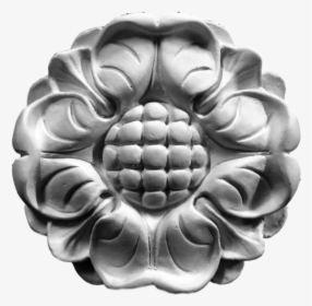 Plaster Sunflower Rosette Roman 4 3/4 - Circle, HD Png Download, Free Download