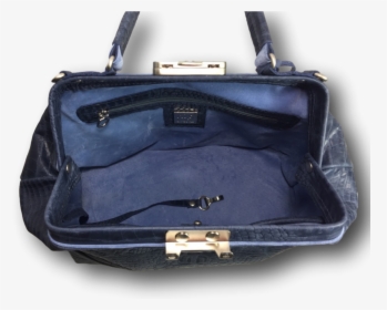 Hiptassen Gladstone Docter’s Bag In Crocoprint Leather - Handbag, HD Png Download, Free Download