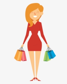 Illustration Happy For Women - Happy Woman Illustration Png, Transparent Png, Free Download