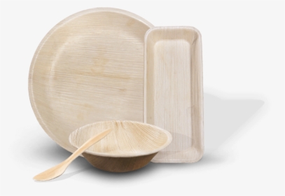 Palm Leaf Dinnerware - Plywood, HD Png Download, Free Download
