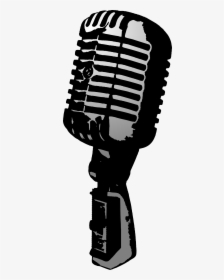 Old Microphone Clip Art, HD Png Download, Free Download
