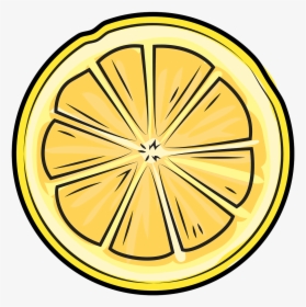 Lemon Clipart Half Lemon - Lemon Clipart, HD Png Download, Free Download