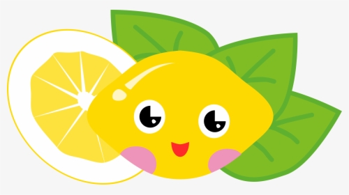 Cartoon Group Lemon - Cute Cartoon Fruits Png, Transparent Png, Free Download