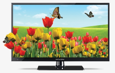 My View 24″ Led Tv , Png Download - Gigasonic 19 Inch Hd Led Monitor, Transparent Png, Free Download