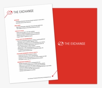 Exchange-brochure - Brochure, HD Png Download, Free Download