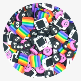 Happy Mix Polymer Clay Sprinkles - Circle, HD Png Download, Free Download