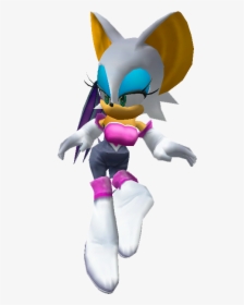 Rouge The Bat Sonic Adventure 2 Model, HD Png Download, Free Download