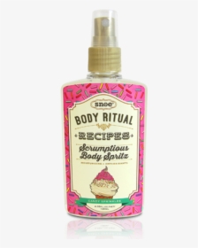 Body Ritual Recipes Scrumptious Body Spritz Candy Sprinkles - Bottle, HD Png Download, Free Download