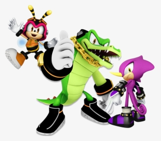 Epsio Vector - Espio Vector And Charmy, HD Png Download, Free Download