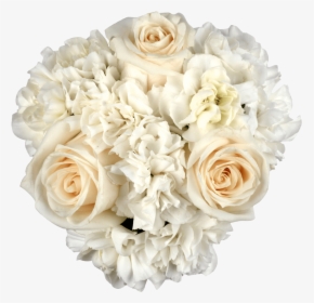 Wedding Flower Centerpiece With White Roses Carnations - Floribunda, HD Png Download, Free Download