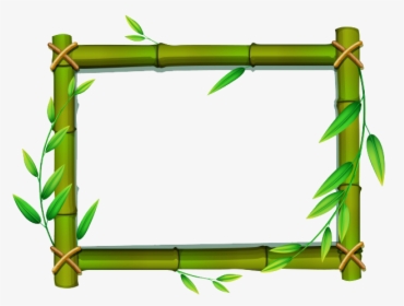 Bamboo Stick Png Hd - Bamboo Clipart Frame, Transparent Png, Free Download