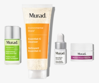 4-piece Glowing Skin Set - Murad, HD Png Download, Free Download