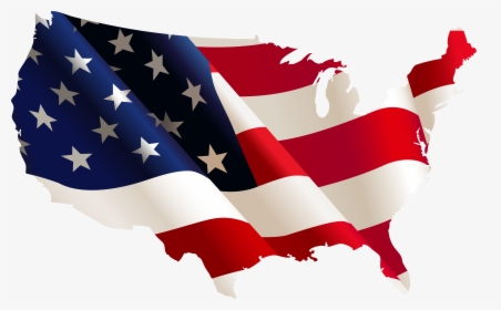 Us Flag Shape Of Country, HD Png Download, Free Download