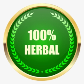 100 Percent Herbal - 100 Herbal Logo Transparent, HD Png Download, Free Download