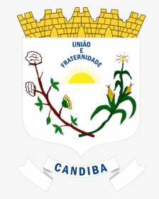 Candiba Bandeira Brasao - Candiba Brasão, HD Png Download, Free Download