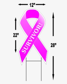 Breast Cancer Survivor Sign, HD Png Download, Free Download