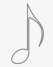 Vector Royalty Free Musical Note Piano Keys Big Image - Piano Note Transparent, HD Png Download, Free Download