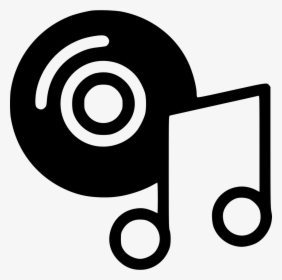 Music Note Cd Dvd Svg Png Icon Free Download - Music, Transparent Png, Free Download