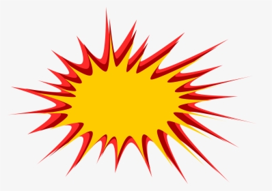 Cartoon Explosion Boom Png For Kids - Cartoon Transparent Explosion, Png Download, Free Download