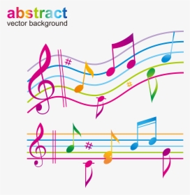 Transparent Colorful Musical Notes Png, Png Download, Free Download