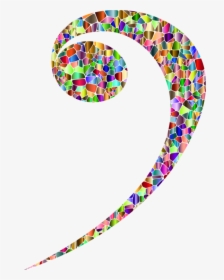 Transparent Colorful Music Notes Png - Circle, Png Download, Free Download