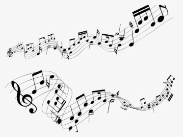 Transparent Music Note Clipart Black And White - Music Notes Symbols Png, Png Download, Free Download