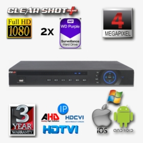 Pvr32h2-s2 Digital Video Surveillance Recorder - Electronics, HD Png Download, Free Download