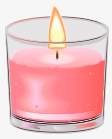 Candle In Cup Png Clip Art, Transparent Png, Free Download