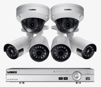 Hd Home Security System Featuring 4 Ultra Wide Angle - Cctv Cameras Png, Transparent Png, Free Download