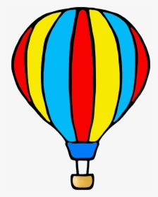 Transparent Happy First Day Of Spring Clipart - Hot Air Balloon Colour, HD Png Download, Free Download