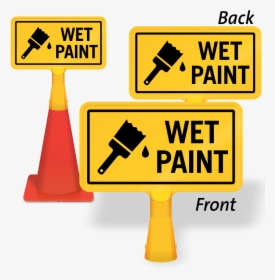 Paint Coneboss Sign Sku - Caution Sign Men At Work, HD Png Download, Free Download