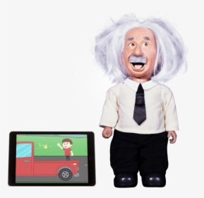 Wellbots Professor Einstein Wifi Enabled Talking Robot - Professor Einstein Robot, HD Png Download, Free Download