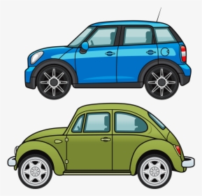 Two Mini Cartoon Car, HD Png Download, Free Download